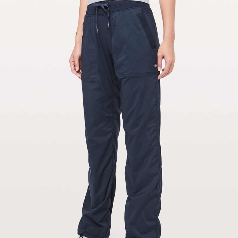 Lululemon teal dance studio pant size 4